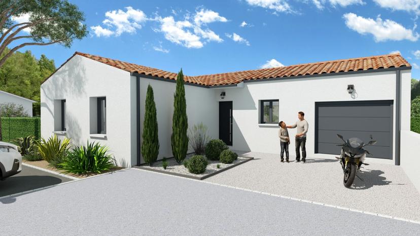 Projet de construction d'une maison 85 m² avec terrain à SAINT-NAZAIRE-SUR-CHARENTE (17)