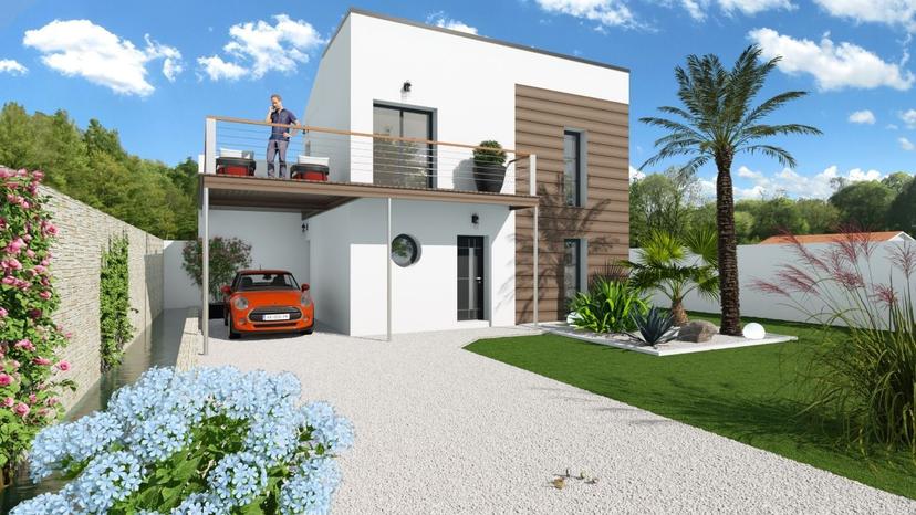 Projet de construction d'une maison 119 m² avec terrain à SAINT-NAZAIRE-SUR-CHARENTE (17)