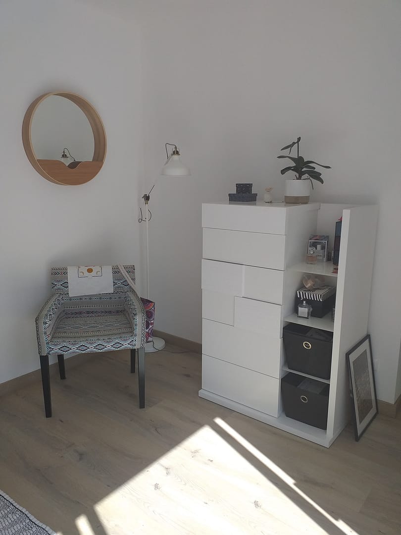 Chambre / bureau minimaliste