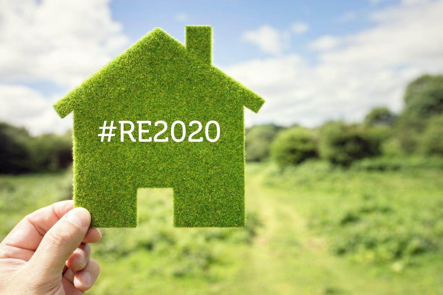 Maison durable gazon RE2020 écologie innovation