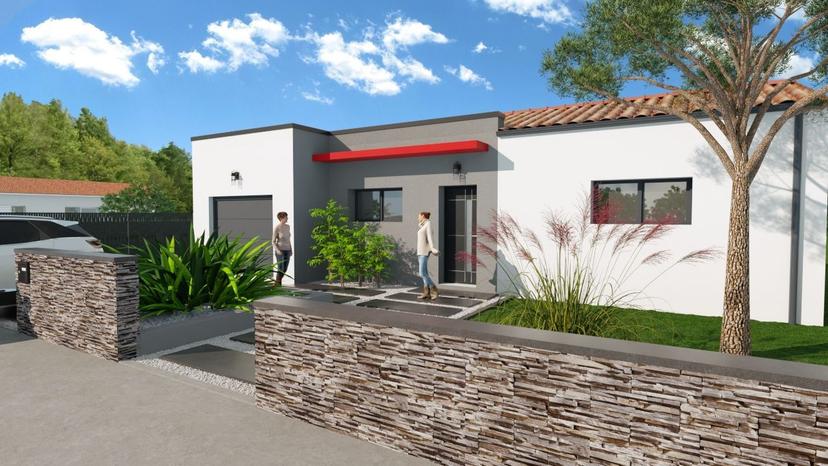 Projet de construction d'une maison 110 m² avec terrain à SAINT-NAZAIRE-SUR-CHARENTE (17)