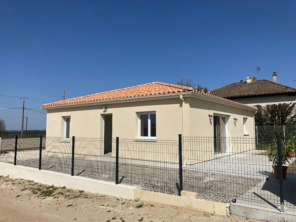 Façade modèle Adéla 90 m²