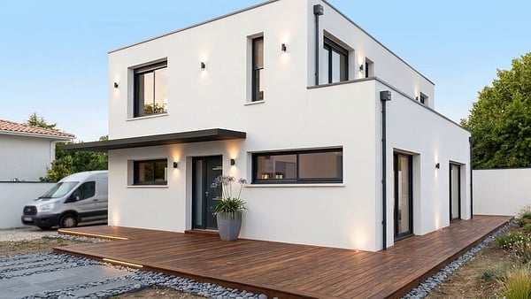 Maison moderne sur Mérignac Maisons LARA constructeur de maisons individuelles gironde 