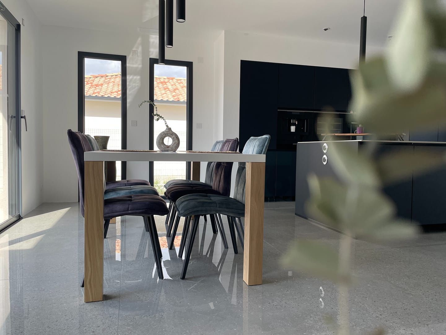 Table à manger moderne, salle à manger design